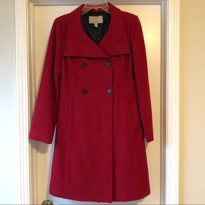 Old Navy - Women’s Long Red Peacoat